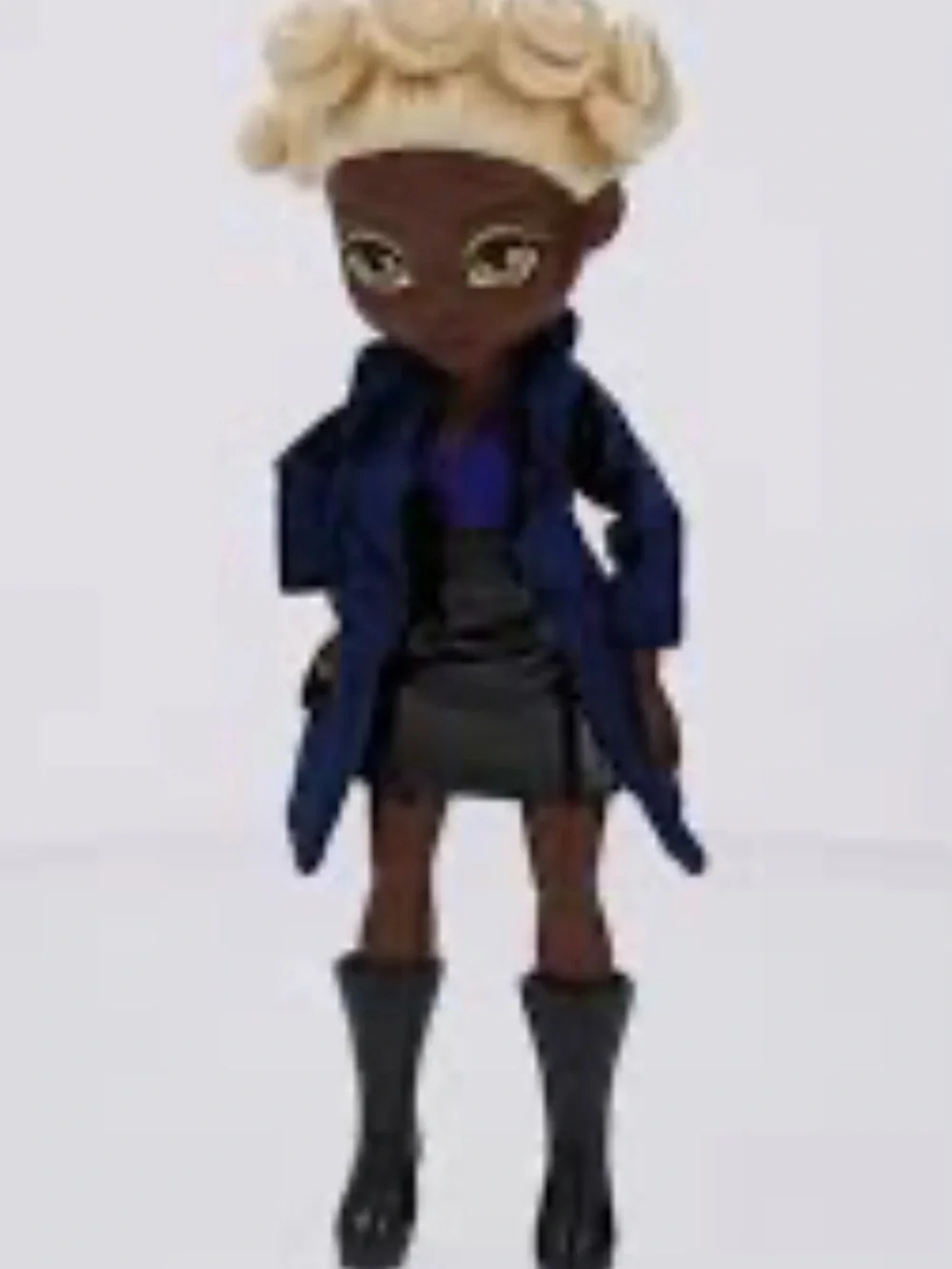 Loxx Doll – Black Skin with Blonde Hair